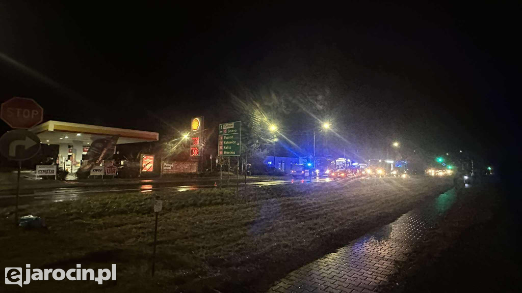 Potrącenie 65-latka na ul. Wrocławskiej w Jarocinie
