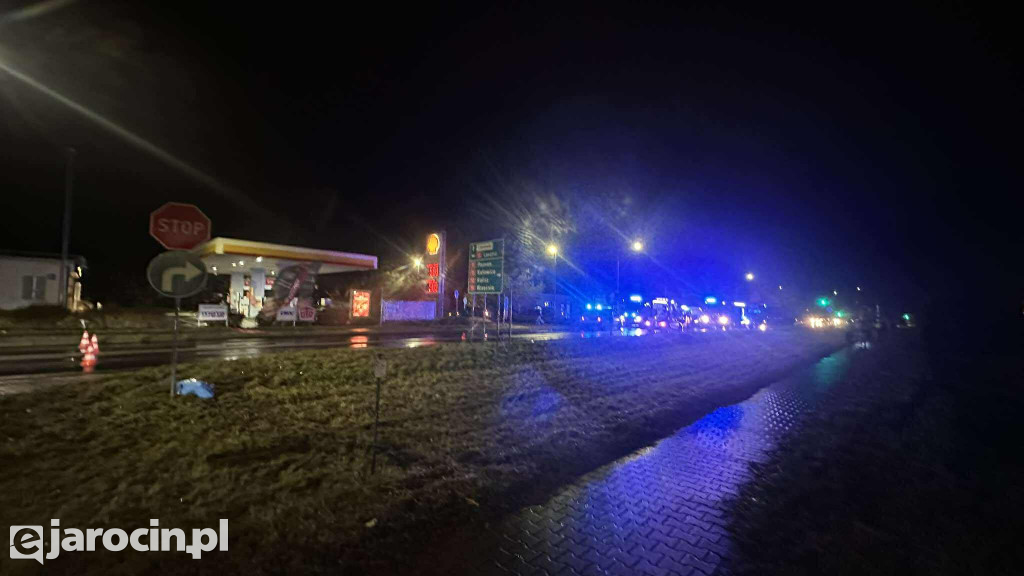 Potrącenie 65-latka na ul. Wrocławskiej w Jarocinie