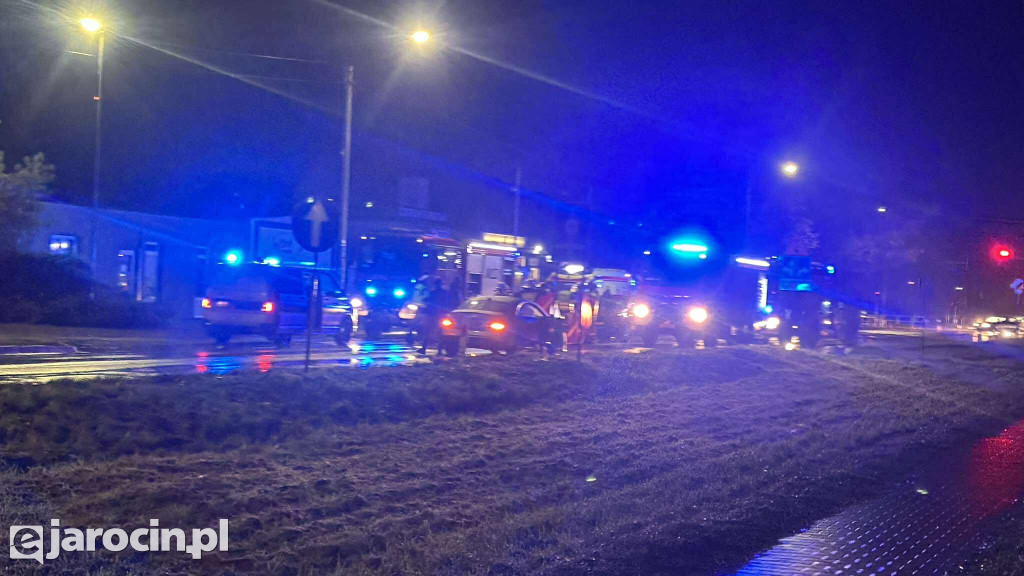 Potrącenie 65-latka na ul. Wrocławskiej w Jarocinie
