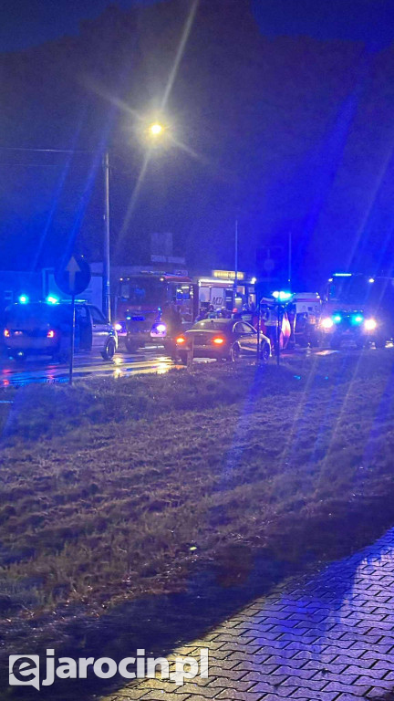 Potrącenie 65-latka na ul. Wrocławskiej w Jarocinie