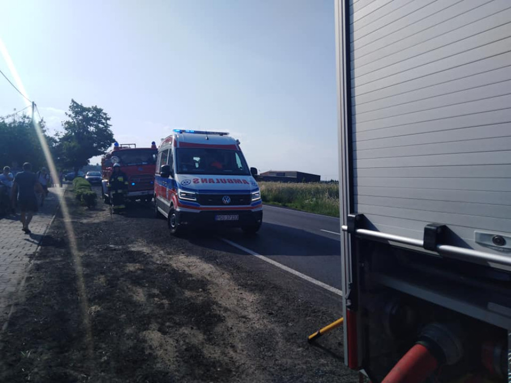 Pożar domu w Jaraczewie