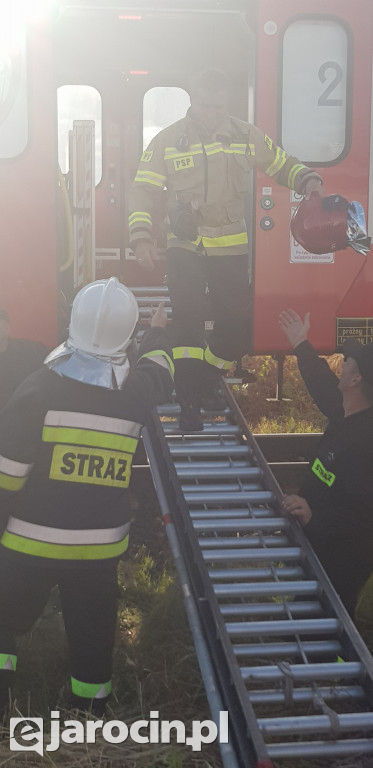Wypadek na przejeździe kolejowym