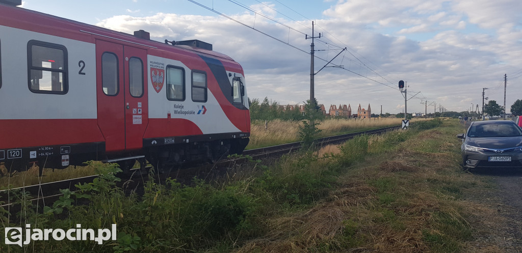 Wypadek na przejeździe kolejowym