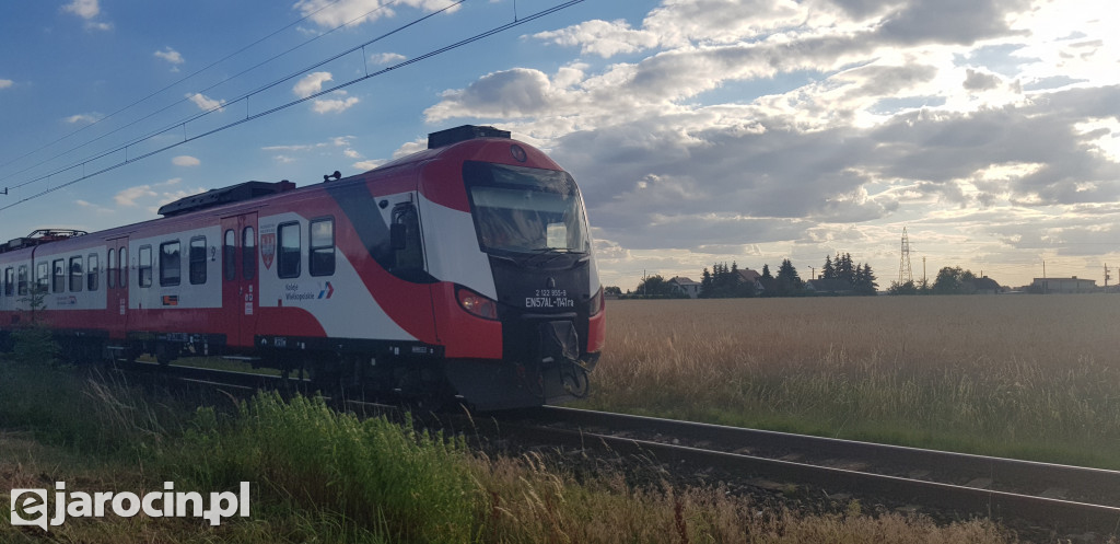 Wypadek na przejeździe kolejowym