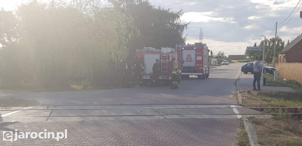 Wypadek na przejeździe kolejowym