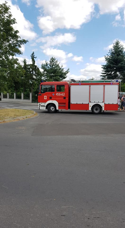 Lądowanie śmigłowca LPR w Żerkowie