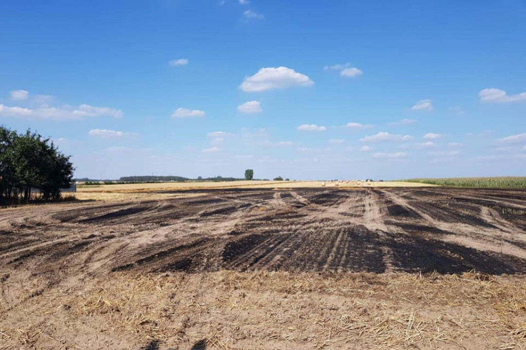 Dwa pożary w powiecie jednego dnia