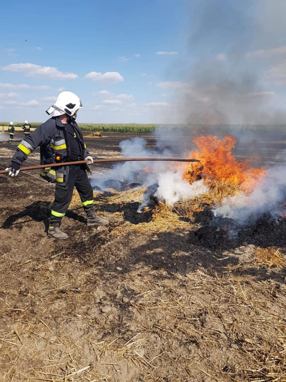 Dwa pożary w powiecie jednego dnia