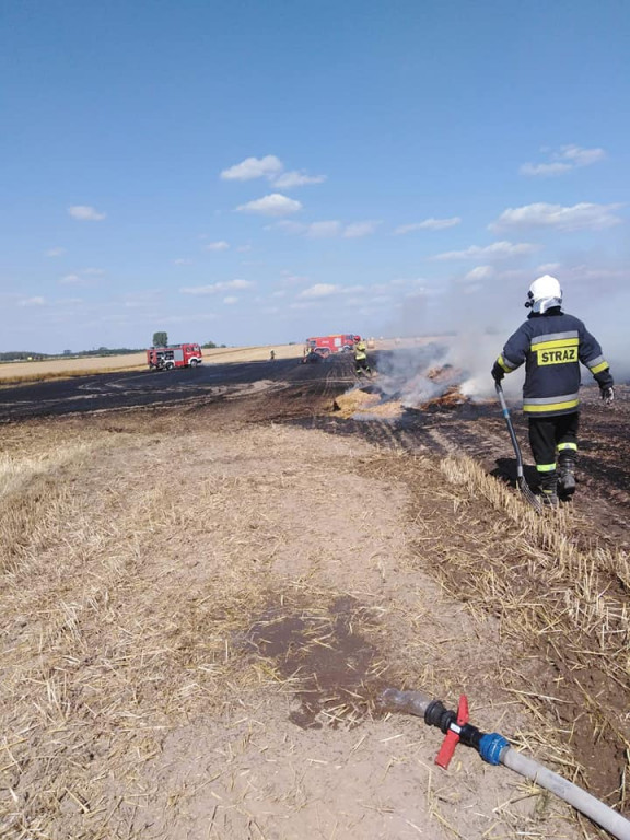 Dwa pożary w powiecie jednego dnia