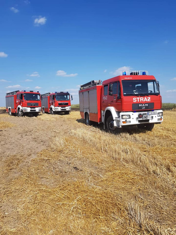 Dwa pożary w powiecie jednego dnia