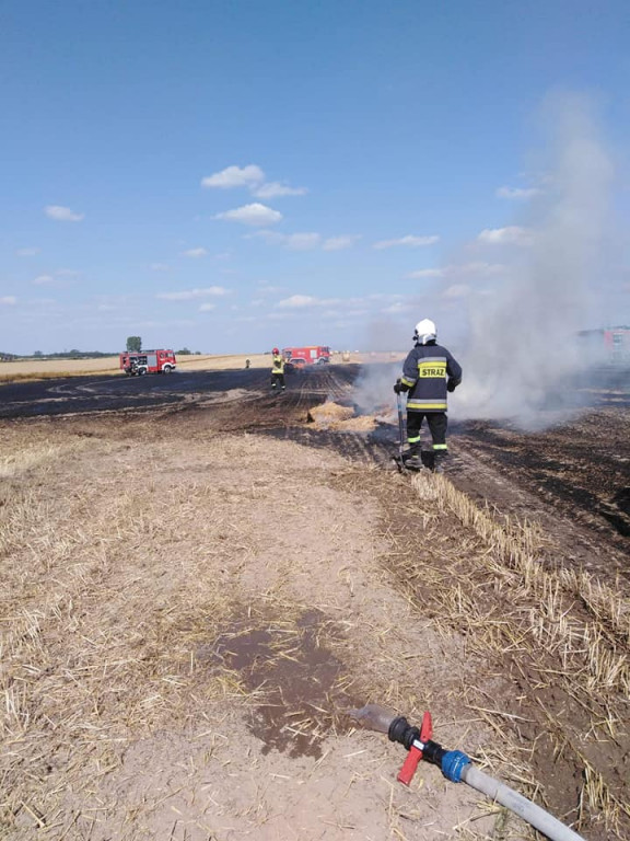Dwa pożary w powiecie jednego dnia