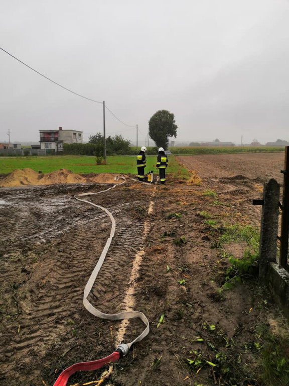 Rozszczelniona rura z gazem w Chrzanie