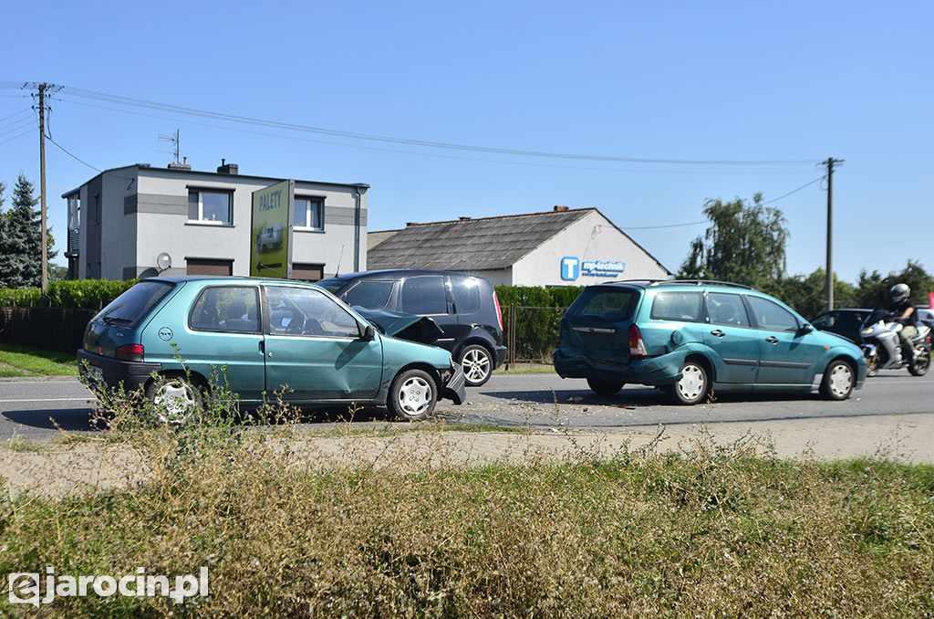 Wypadek na krajowej 
