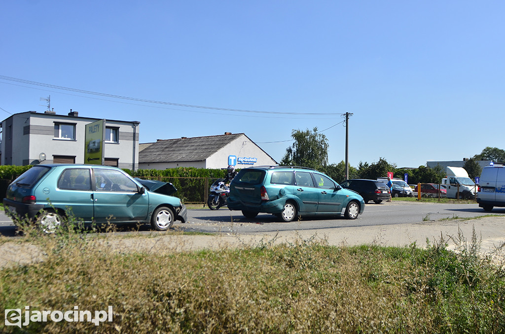 Wypadek na krajowej 