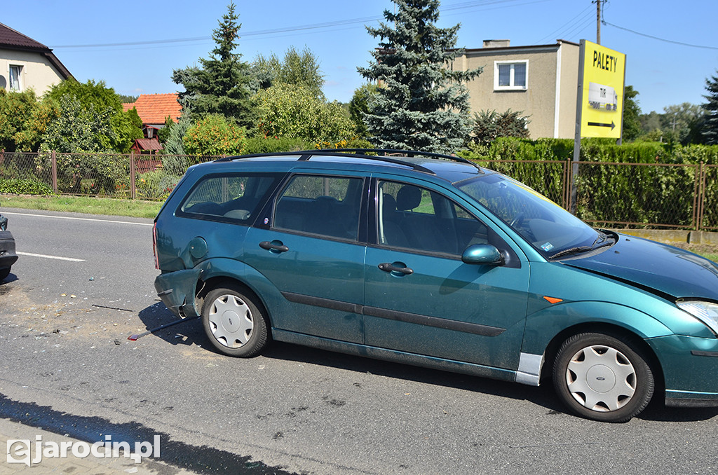 Wypadek na krajowej 