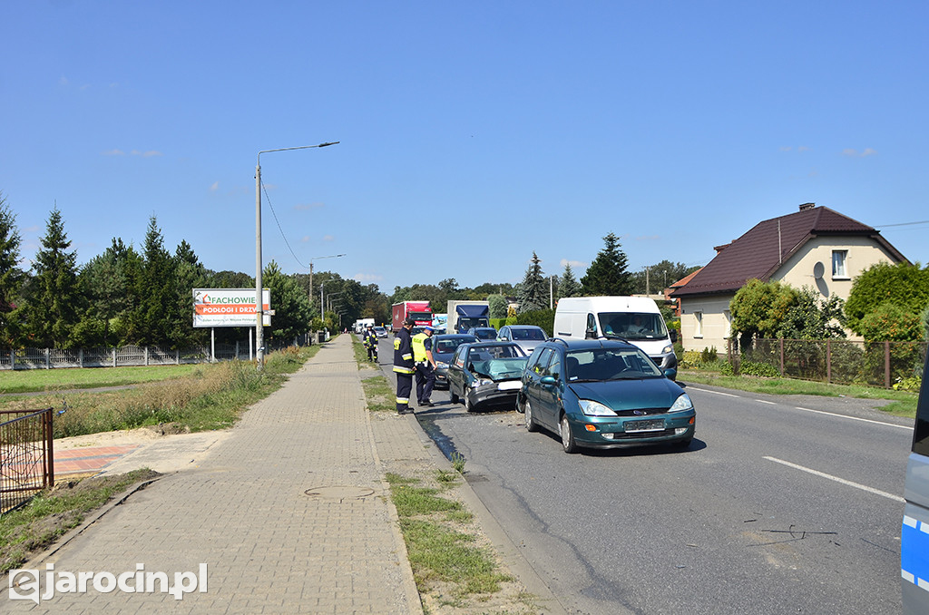 Wypadek na krajowej 