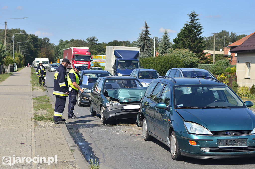 Wypadek na krajowej 