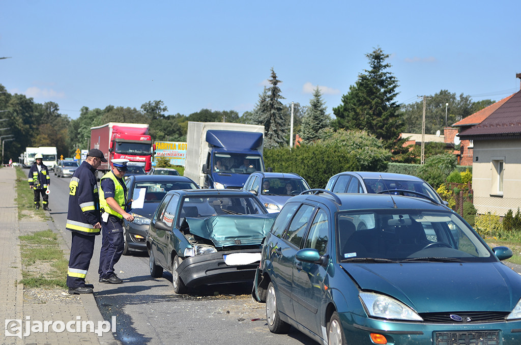 Wypadek na krajowej 