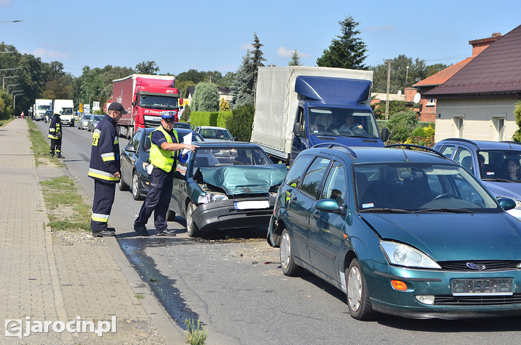 Wypadek na krajowej 