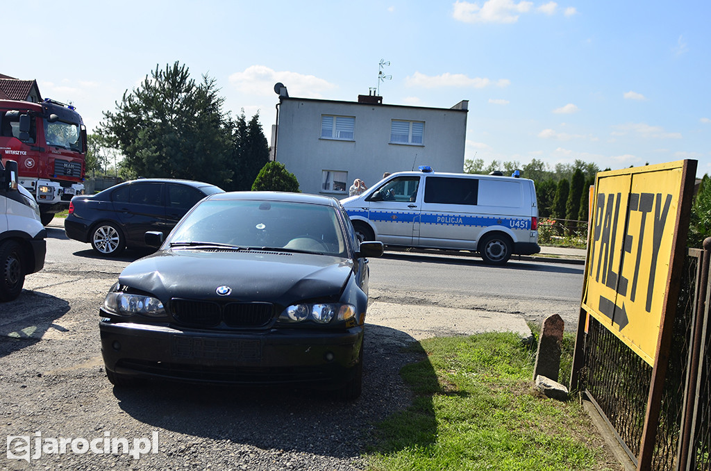 Wypadek na krajowej 