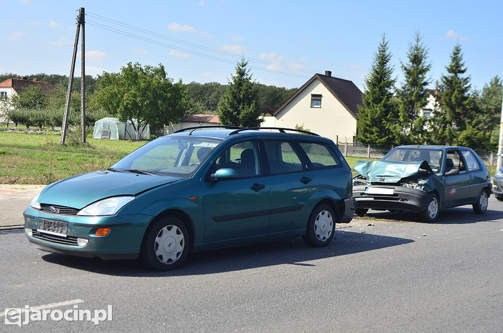 Wypadek na krajowej 