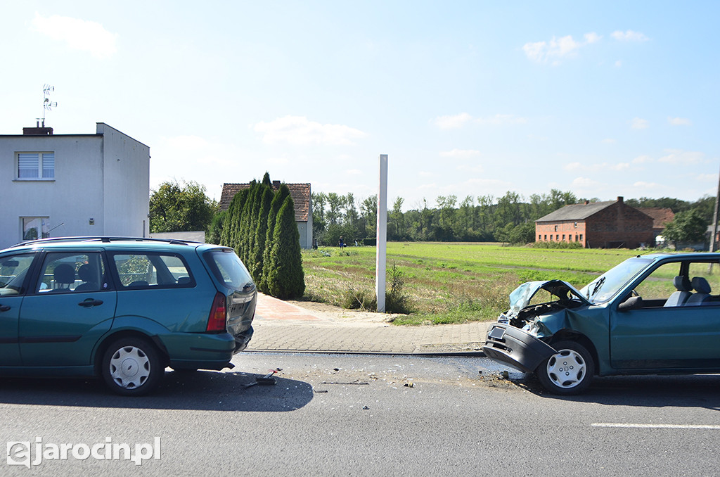 Wypadek na krajowej 