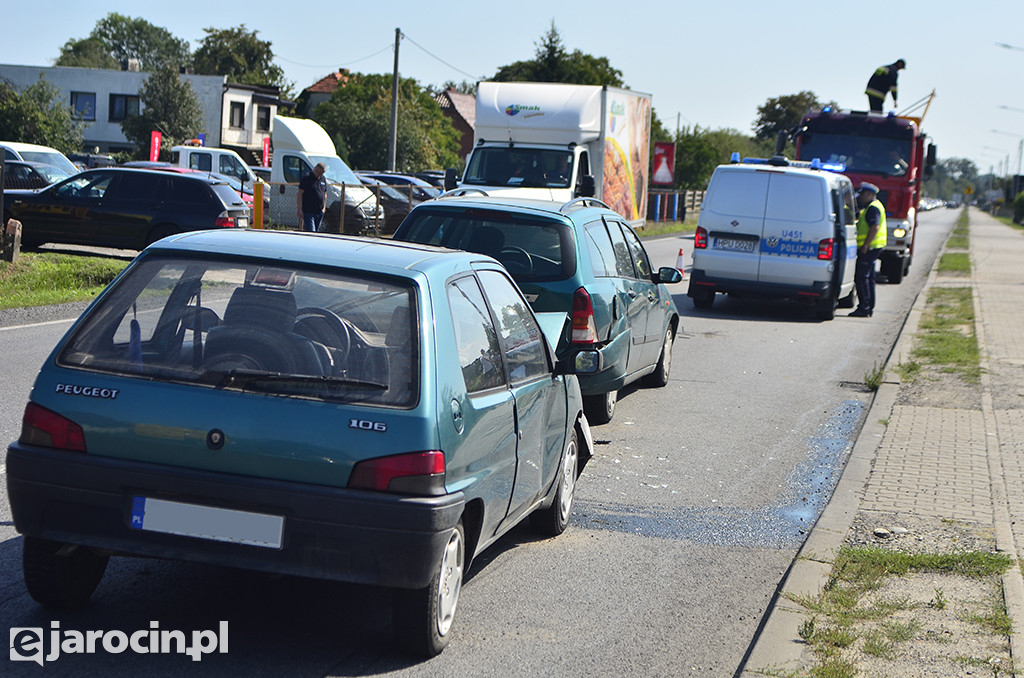 Wypadek na krajowej 