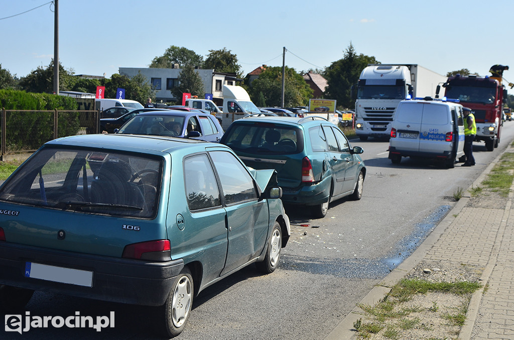 Wypadek na krajowej 