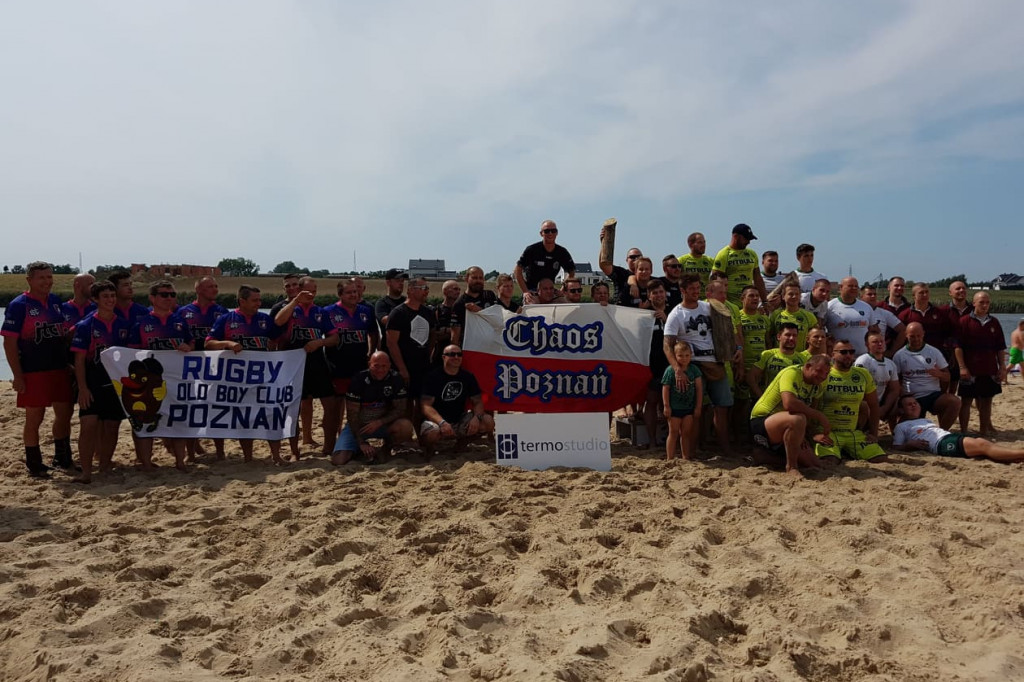Sparta Jarocin druga na plaży