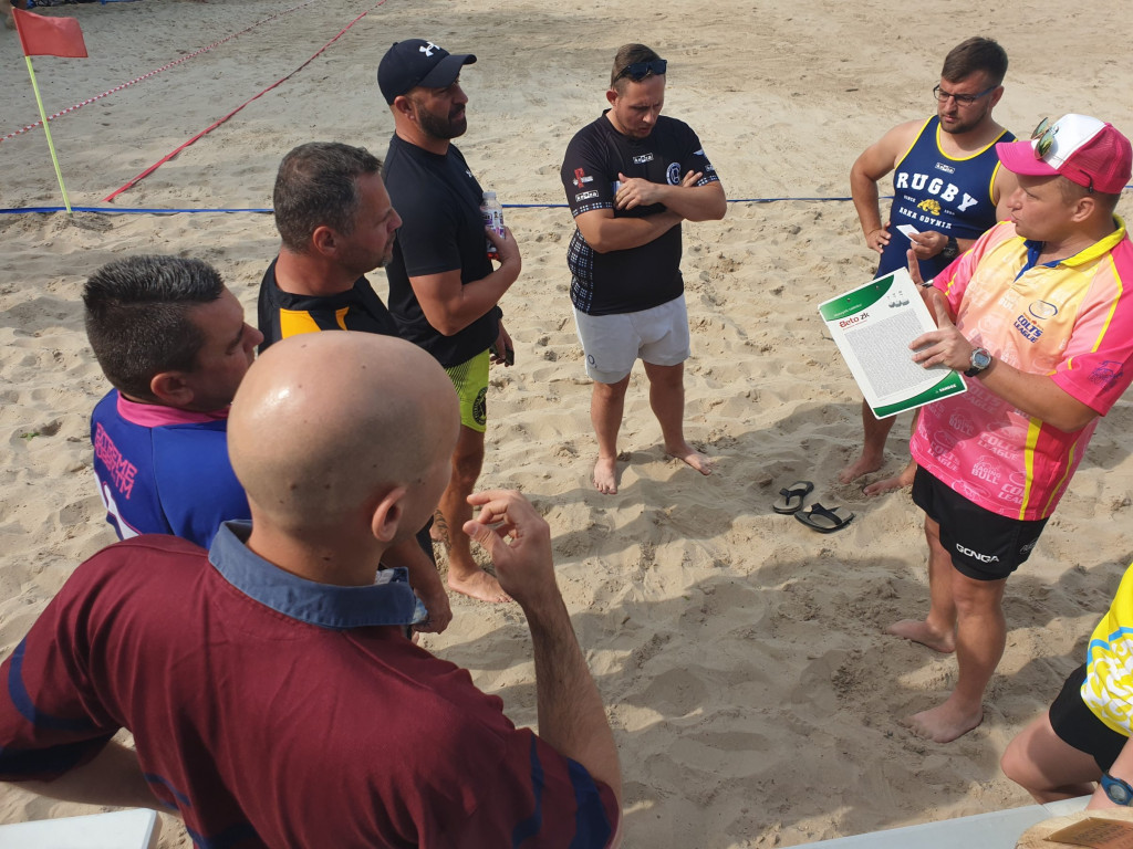 Sparta Jarocin druga na plaży