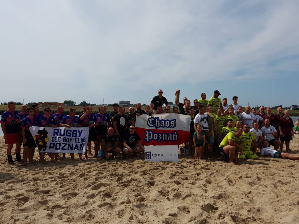 Sparta Jarocin druga na plaży