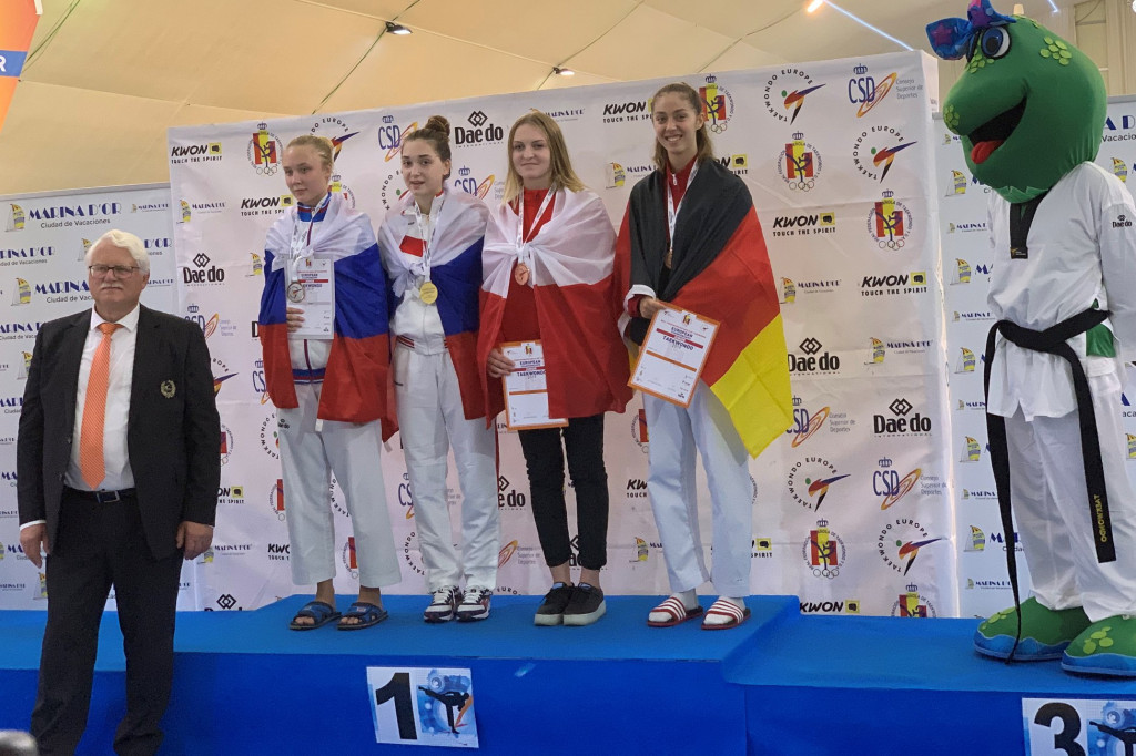 Brązowy medal Alicji Kowańdy w taekwondo