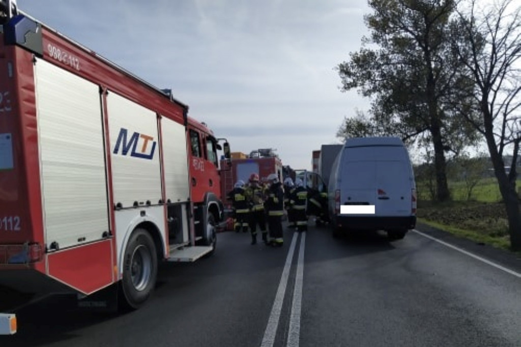 Wypadek na dk. 