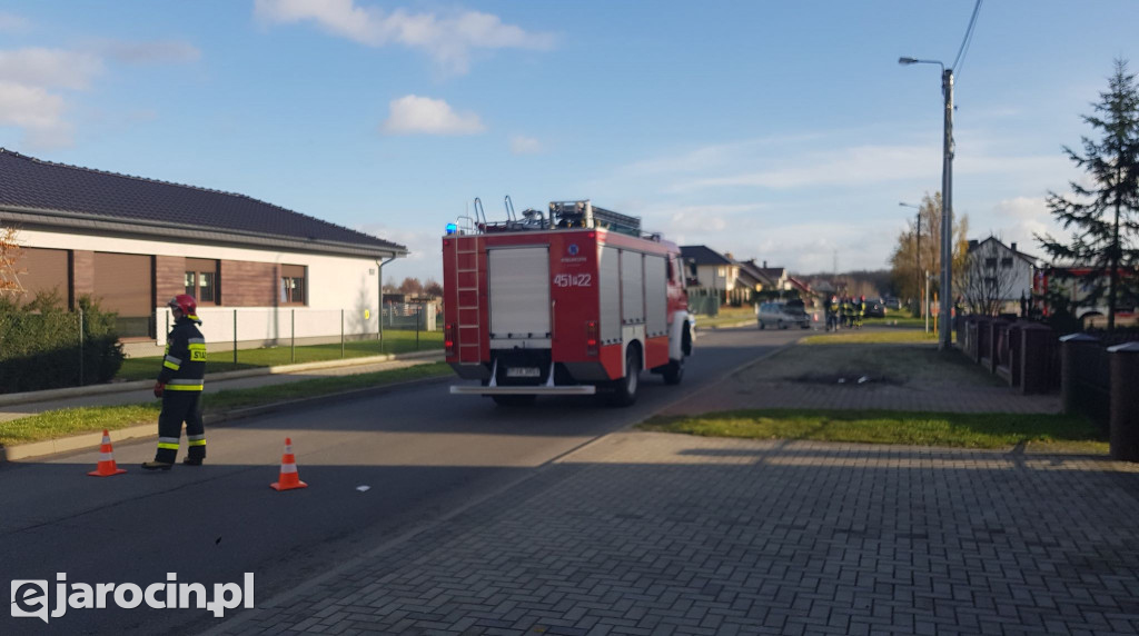 Zderzenie na skrzyżowaniu ulic Zagonowej i Żniwnej