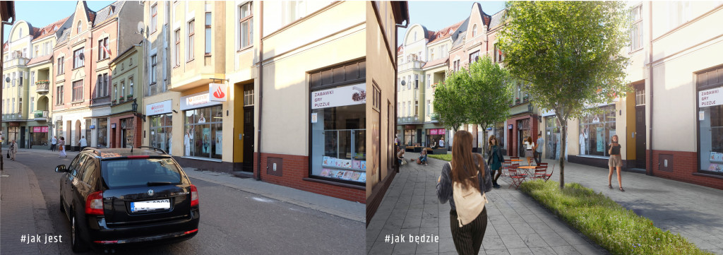 Rewitalizacja centrum Jarocina - jak jest i będzie