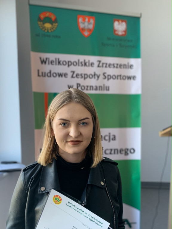 Zawodniczka MUKS Białe Tygrysy ze stypendium