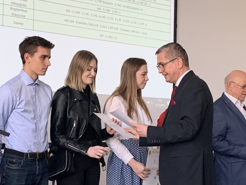 Zawodniczka MUKS Białe Tygrysy ze stypendium