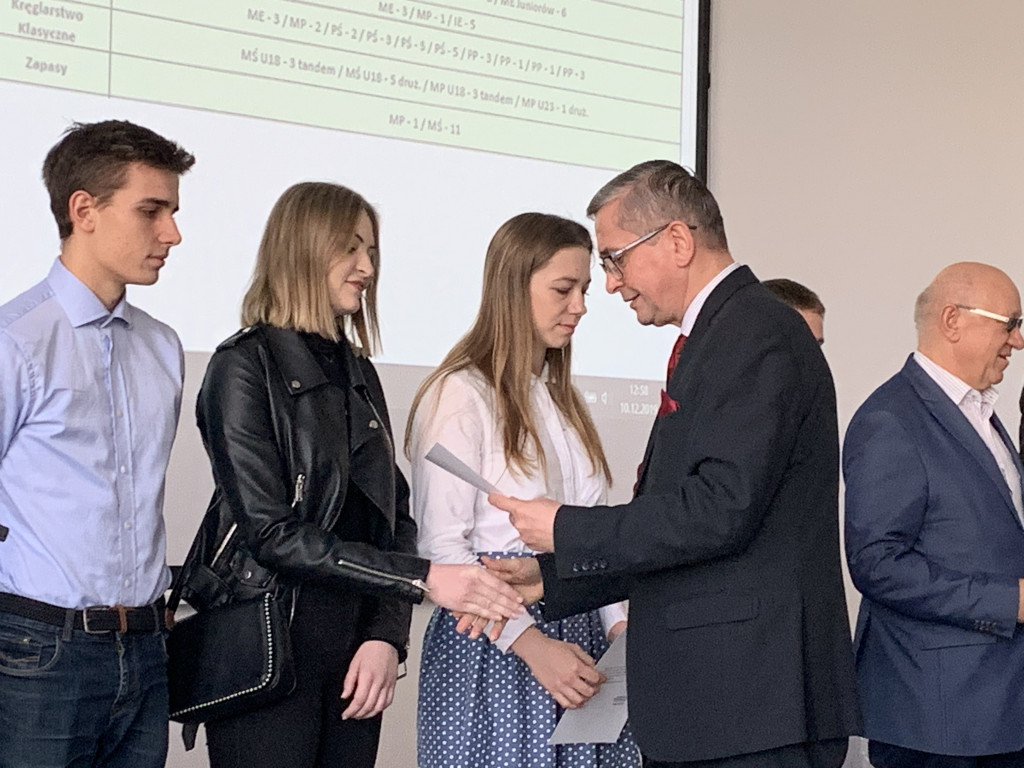 Zawodniczka MUKS Białe Tygrysy ze stypendium
