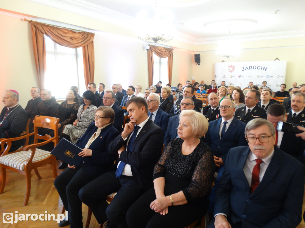 Spotkanie opłatkowe z biskupem w Jarocinie