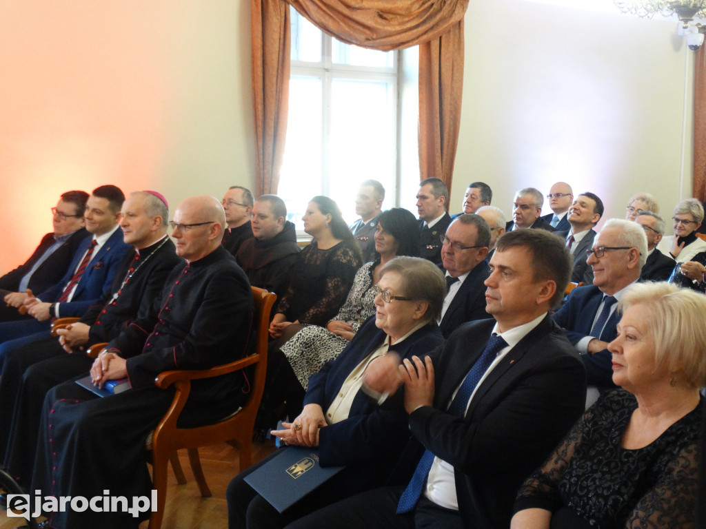 Spotkanie opłatkowe z biskupem w Jarocinie