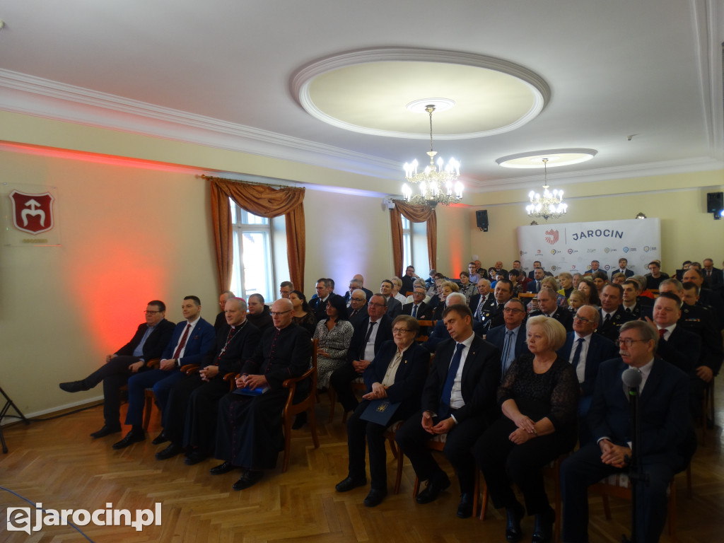 Spotkanie opłatkowe z biskupem w Jarocinie