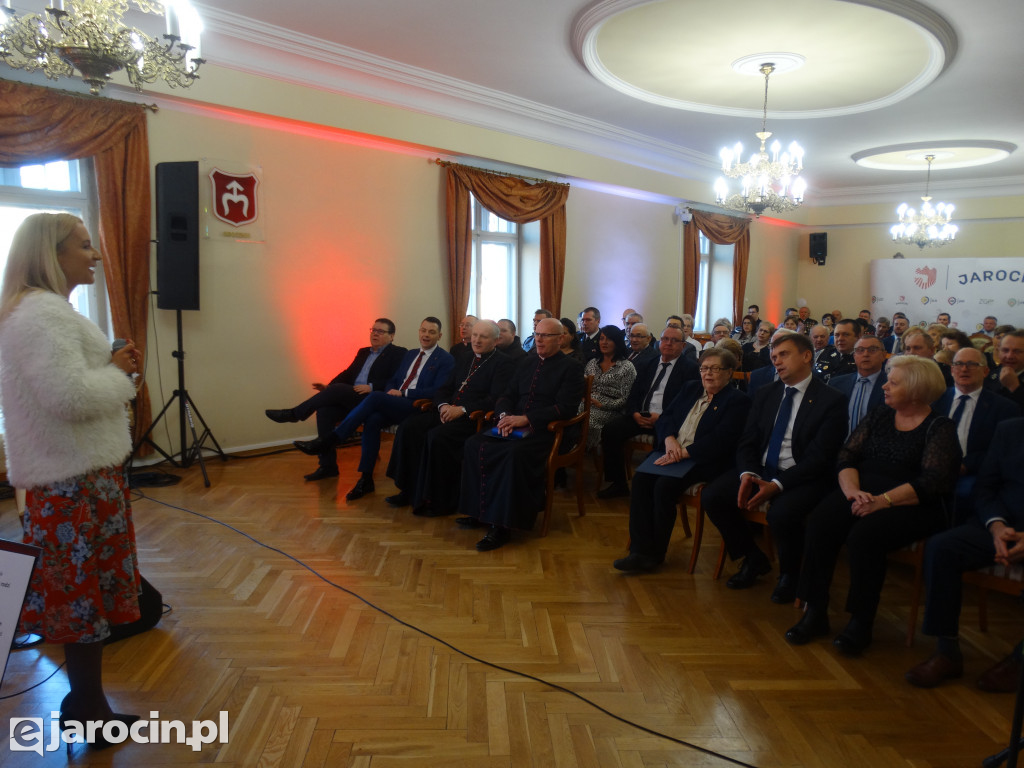 Spotkanie opłatkowe z biskupem w Jarocinie