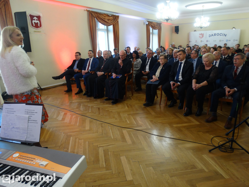 Spotkanie opłatkowe z biskupem w Jarocinie
