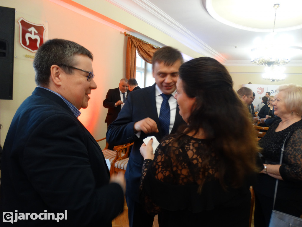 Spotkanie opłatkowe z biskupem w Jarocinie
