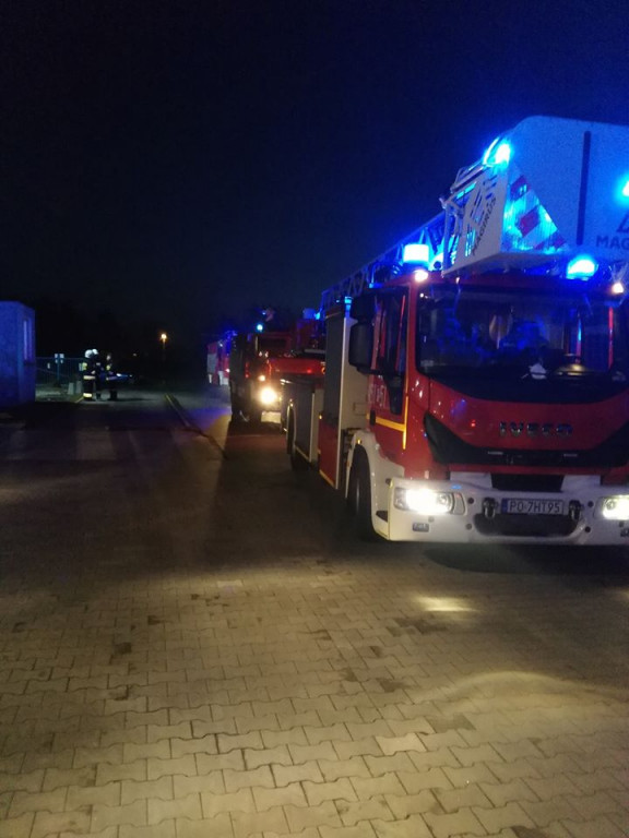Poranny pożar w Górze