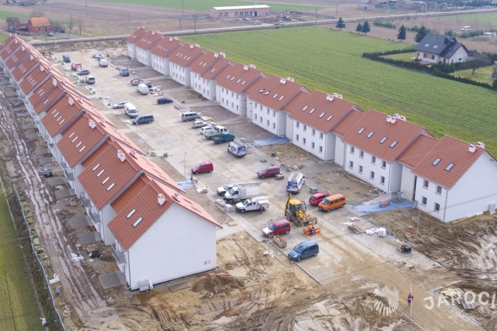 Kolejne osiedle rośnie w Jarocinie