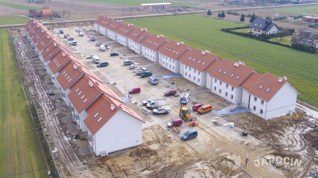 Kolejne osiedle rośnie w Jarocinie