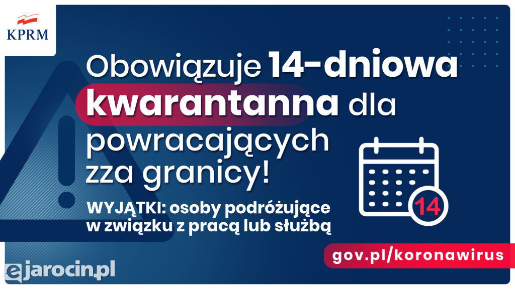 Ograniczenia w związku z koronawirusem do 11.04