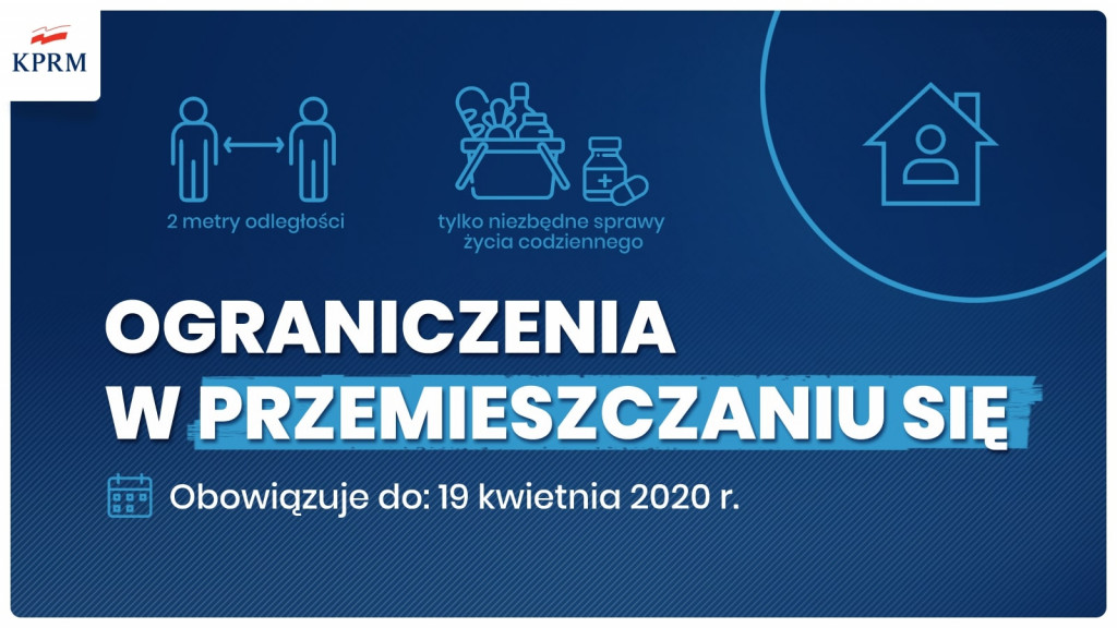 Ograniczenia w związku z koronawirusem przedłużone
