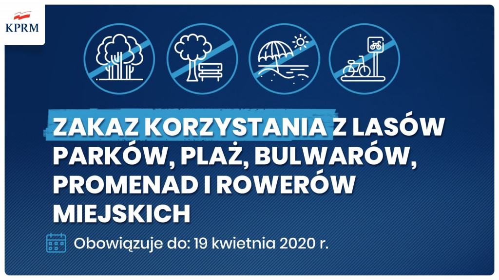 Ograniczenia w związku z koronawirusem przedłużone